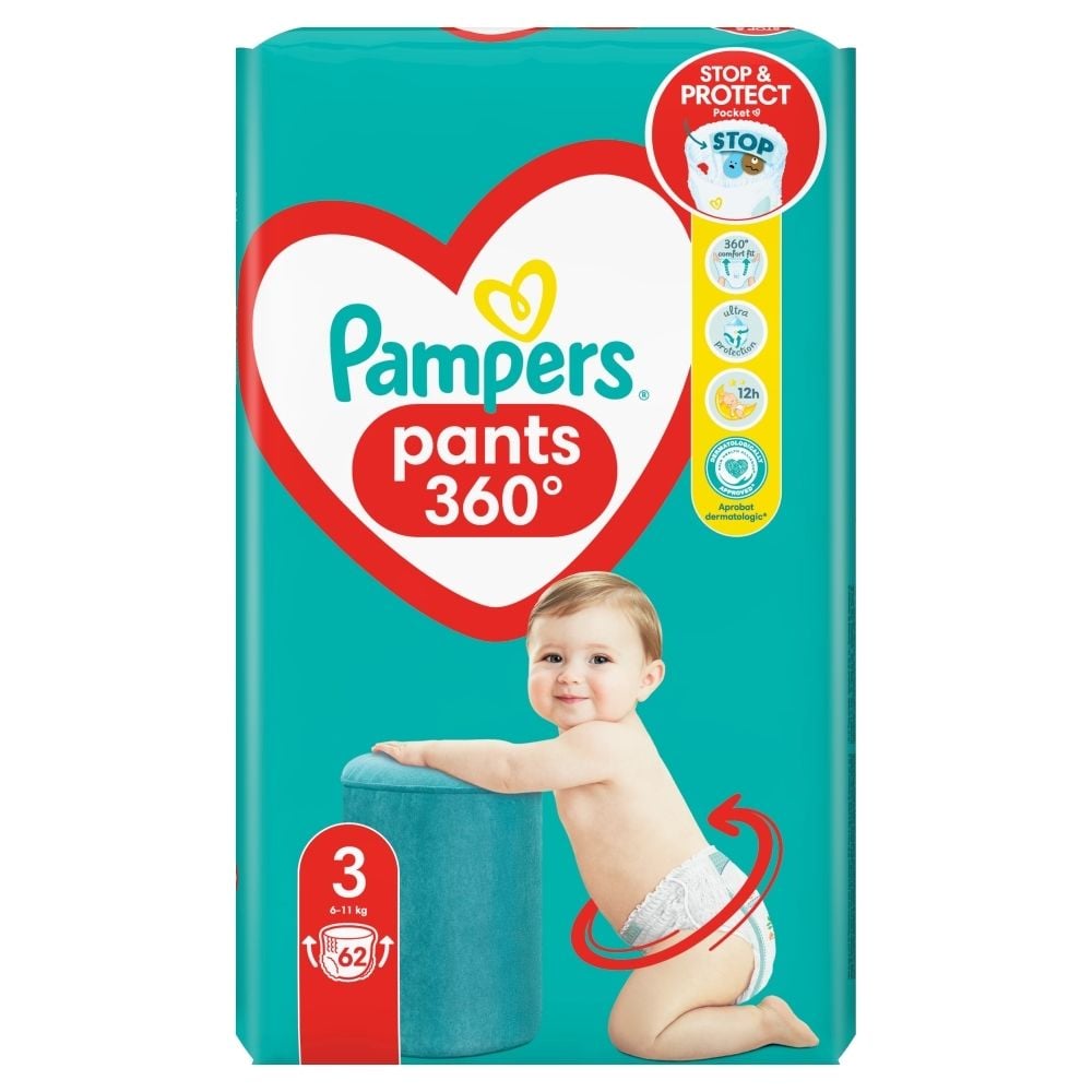 hebe pieluchy pampers