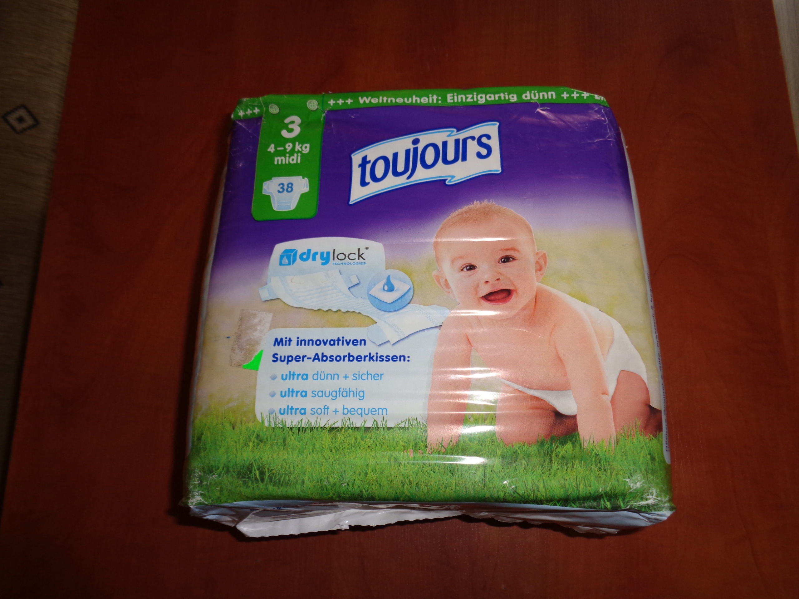 pampers biodegradable