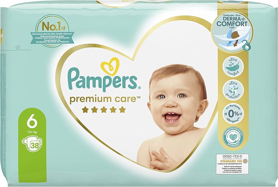 pieluchomajtki pampers 10kg