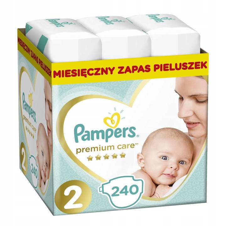 pampers dla noworodka cena 1 sztuki