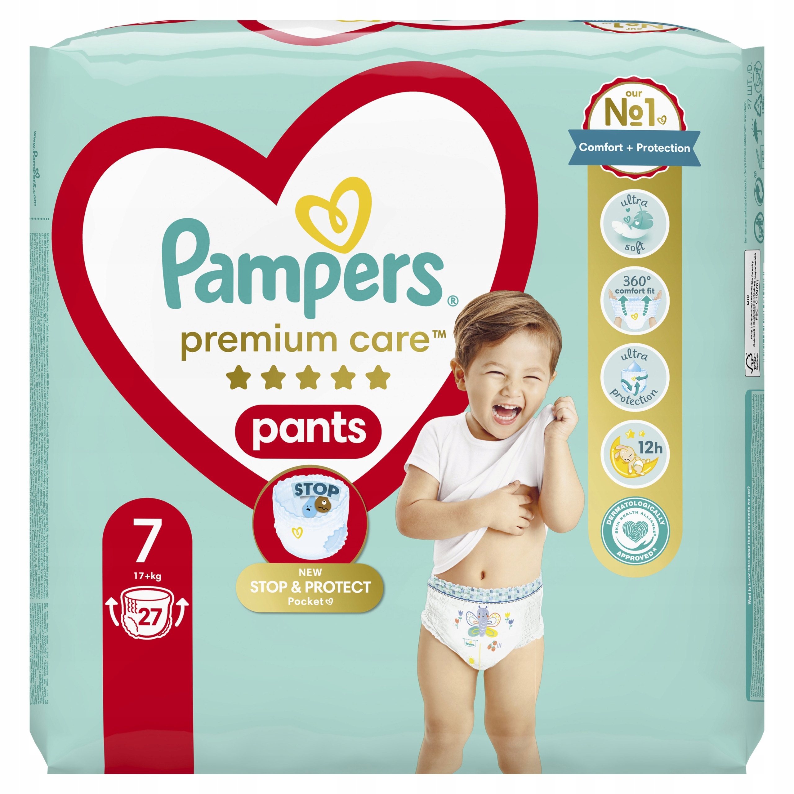 pampers rozmiar 3 44szt