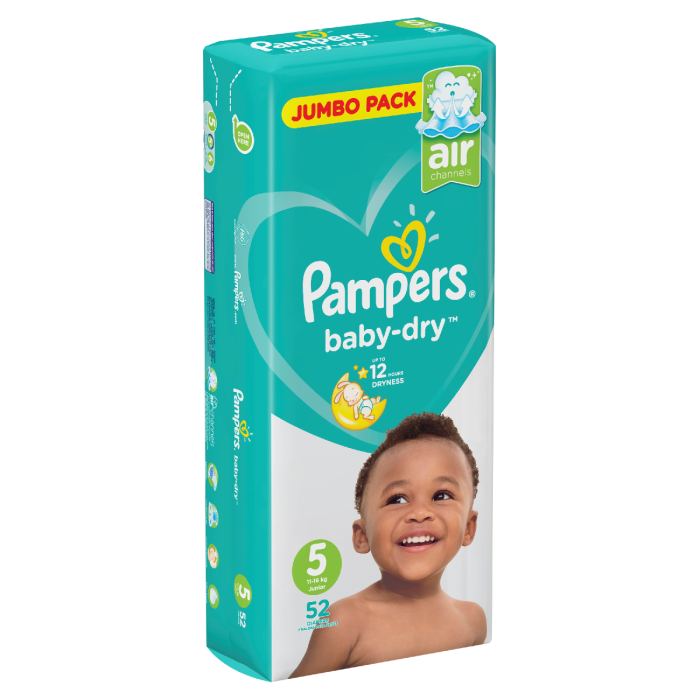 pampers girl and boy