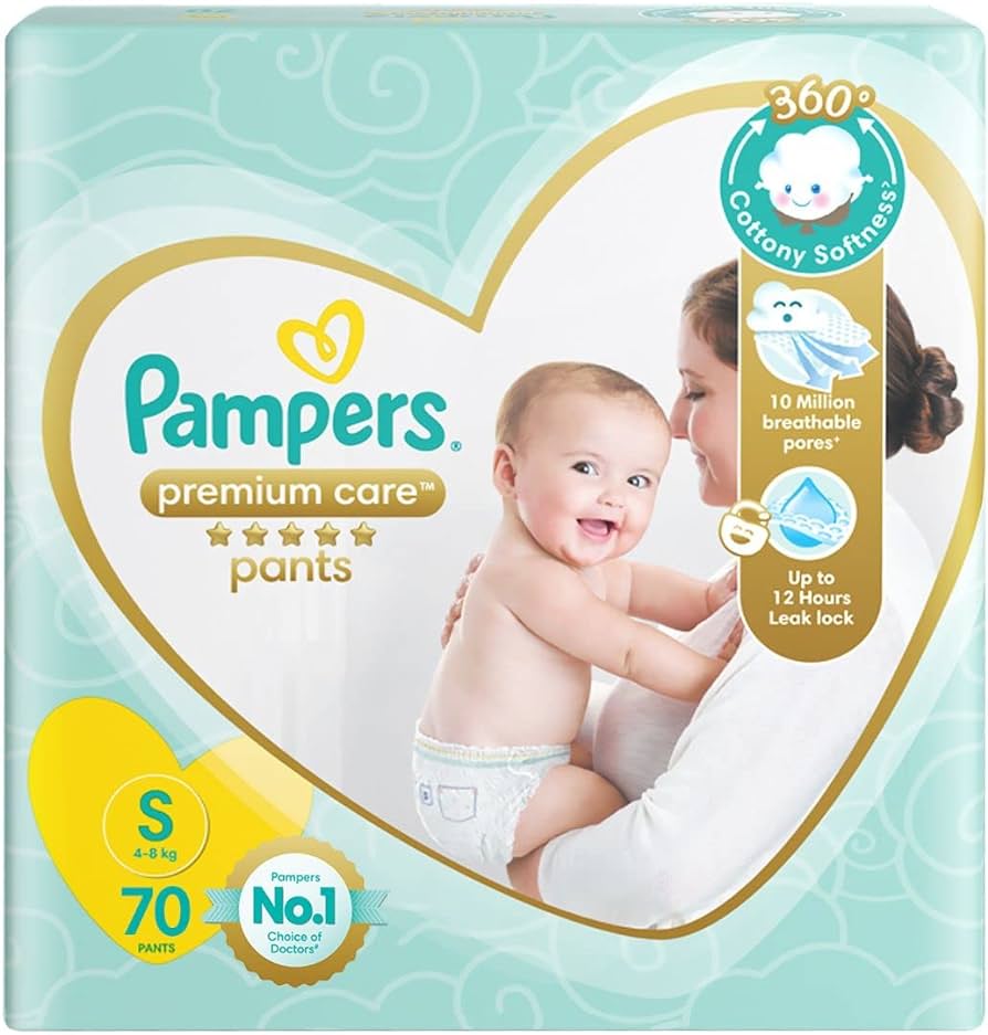 pampers opakowanie kiedys