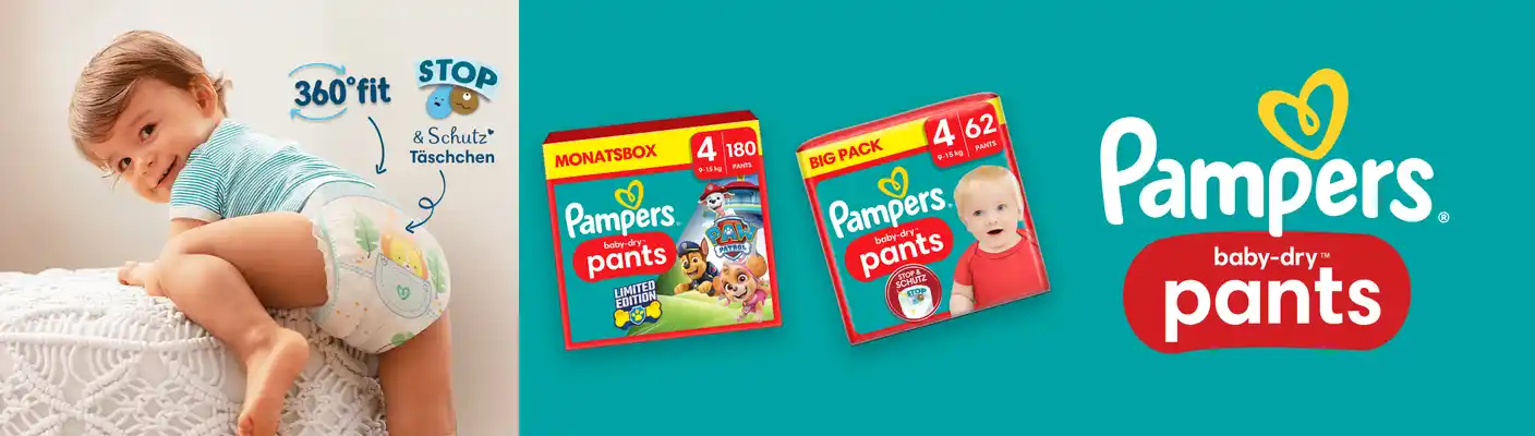 126 szt pampers 4