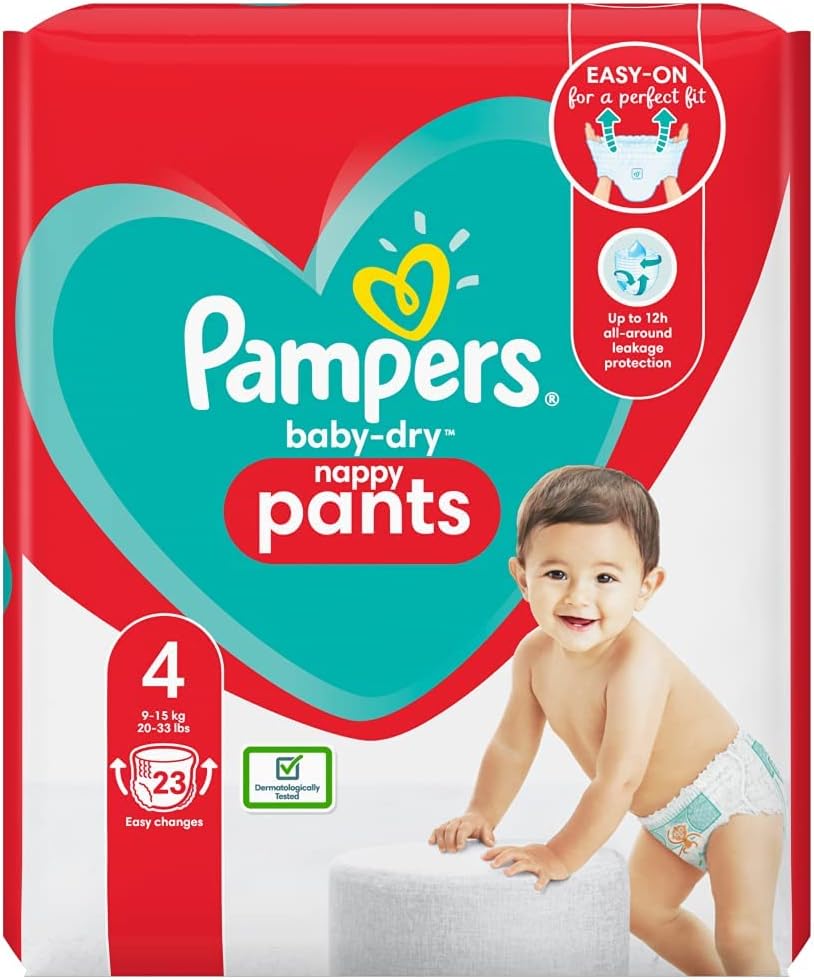 pampers pants 5 giant box