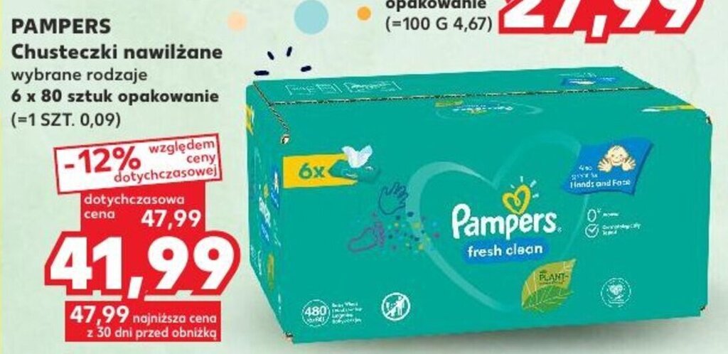 pieluchomajtki pampers 3 tesco