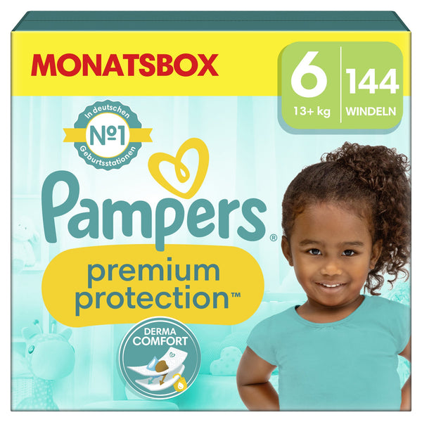 pampers premium care 1 rozpakowane