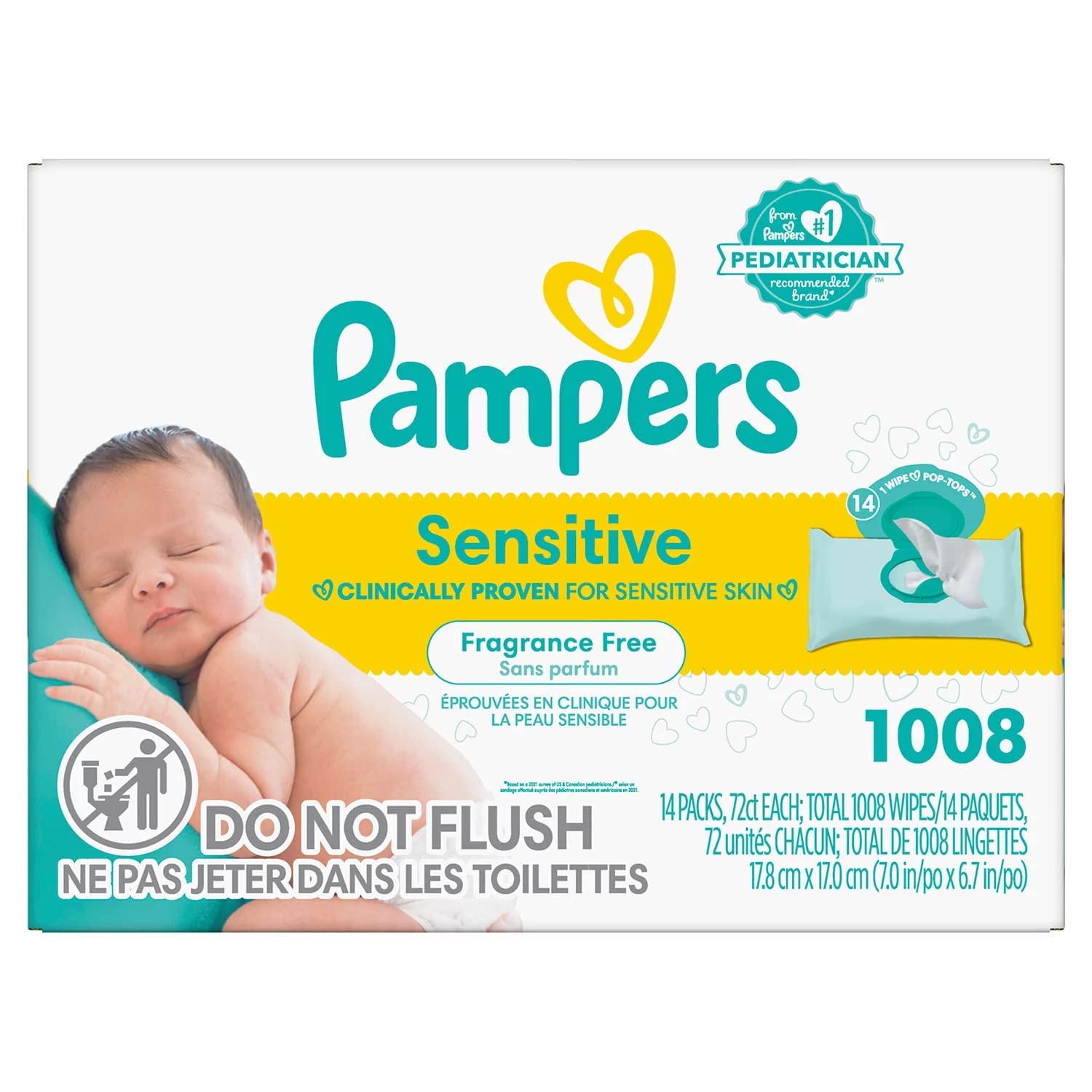 pieluszki pampers sensitive cena