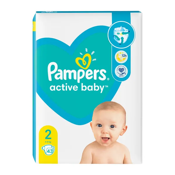 pampers sensitiove z zamknieciem 12x