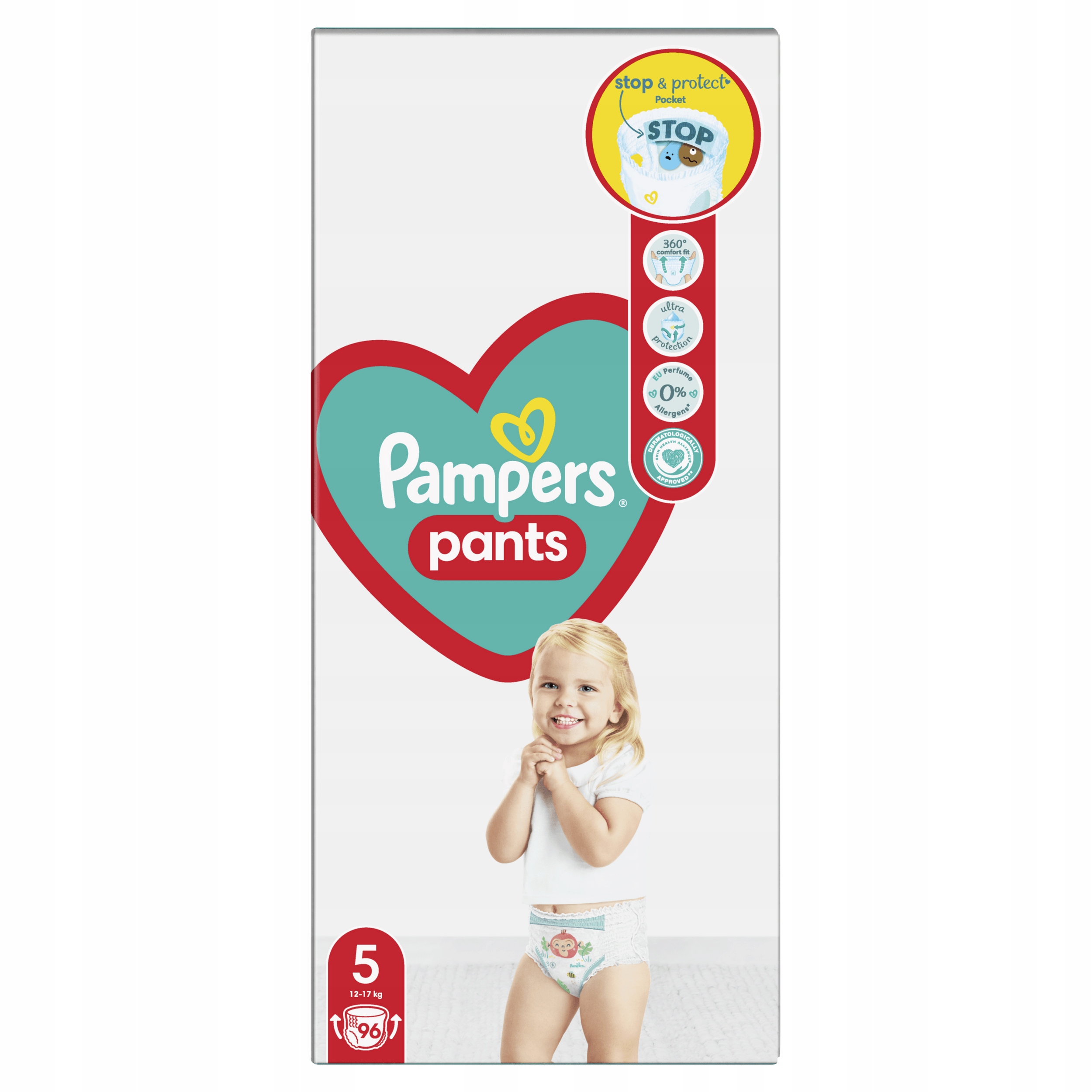 pampers pieluchomajtki pants 4