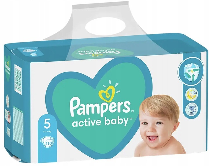 pampers active babbay biedronka 4