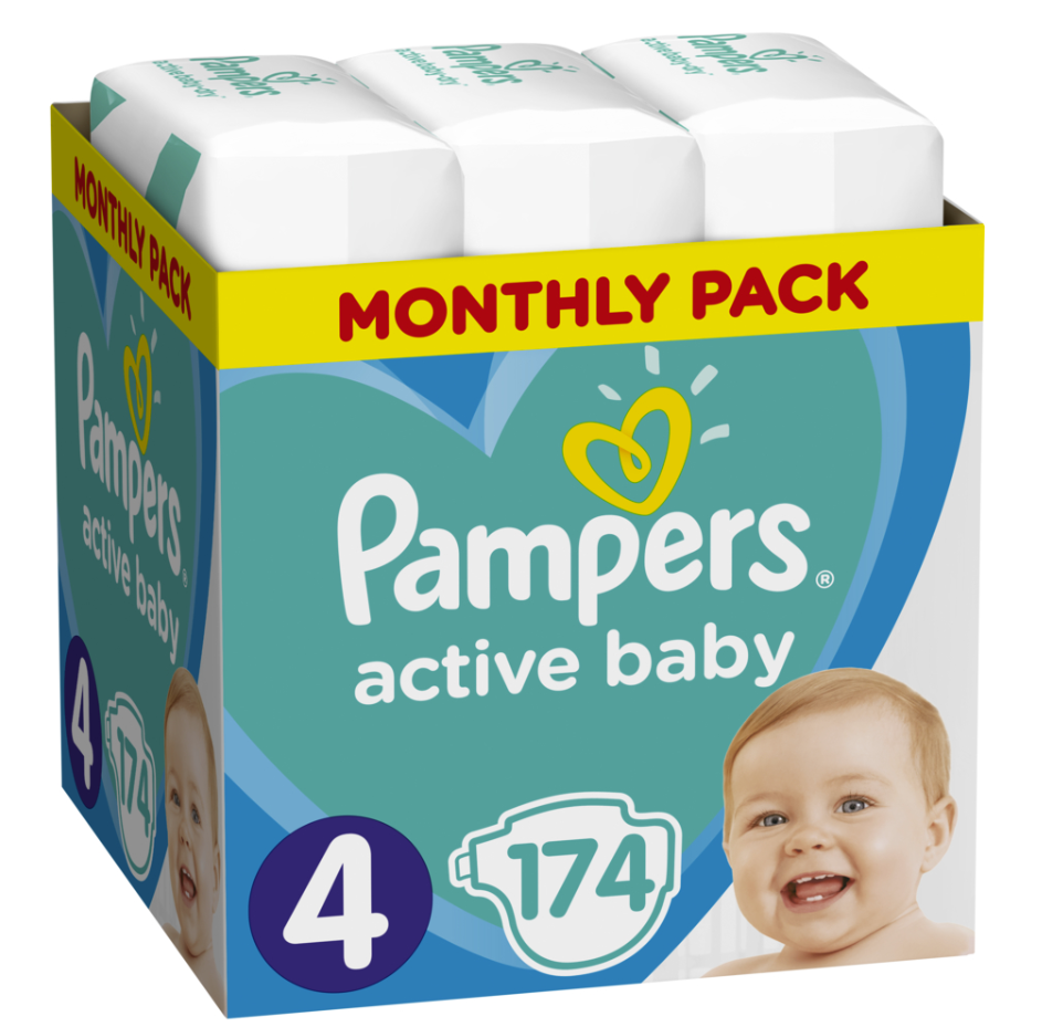 baby active pampers