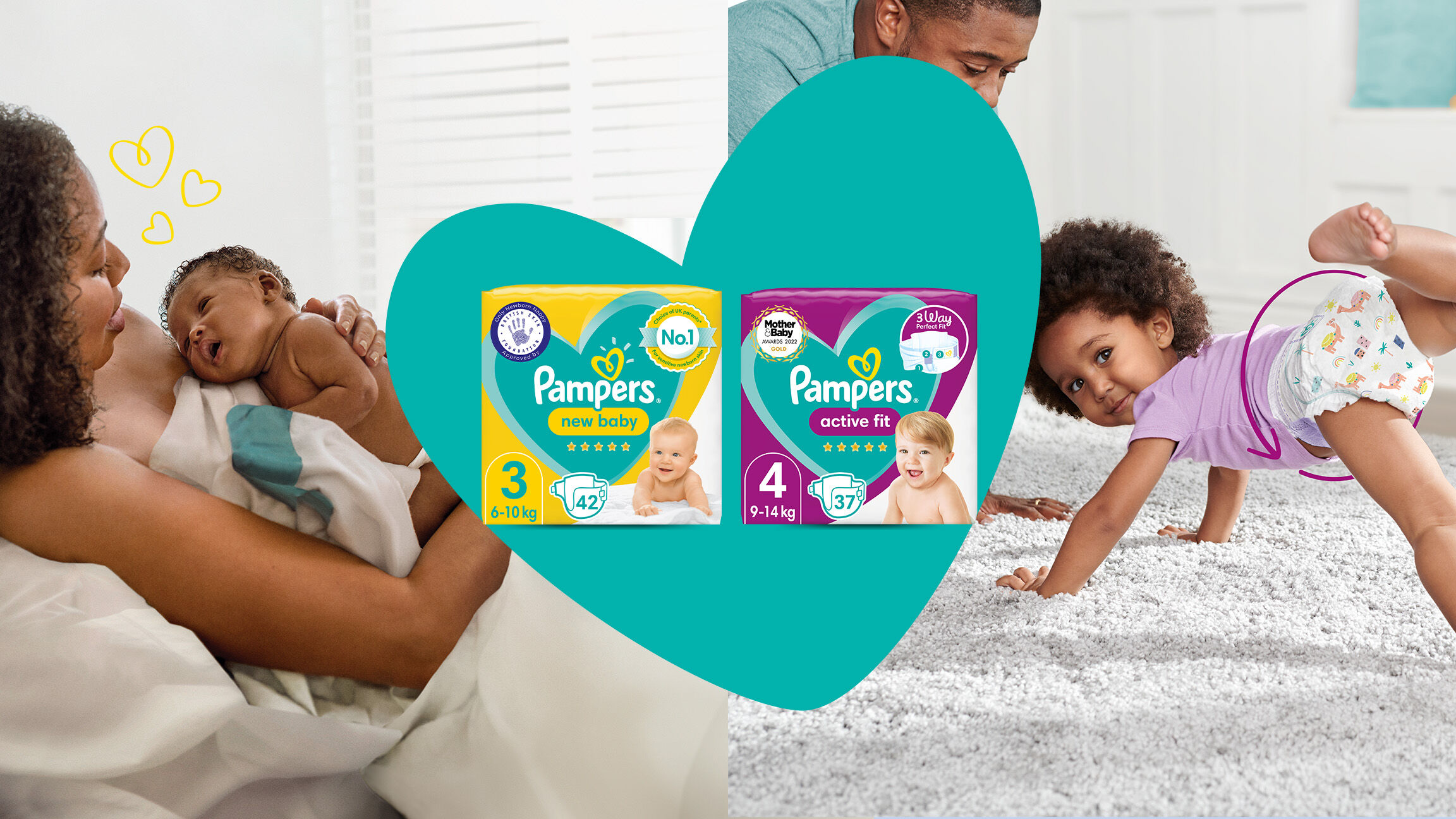 pampers new baby dry 2 mini 100 szt