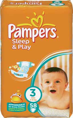 pieluchy pampers klasyczne