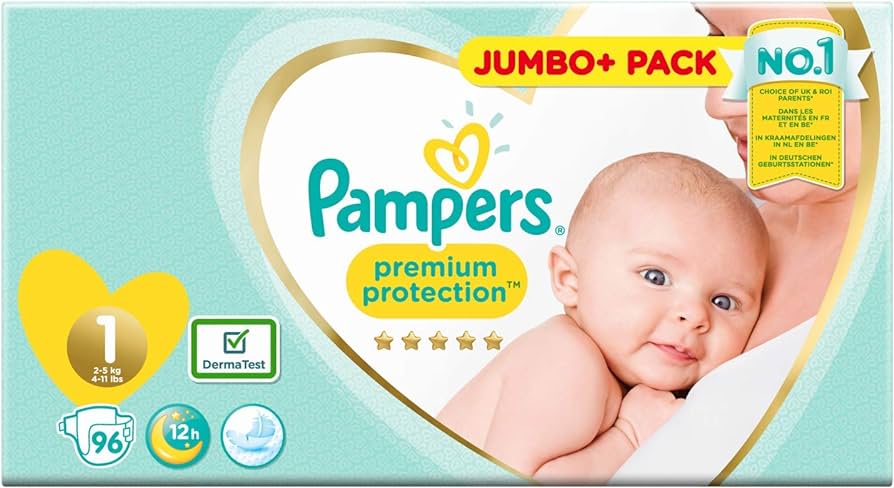 pampers premium care 5 box