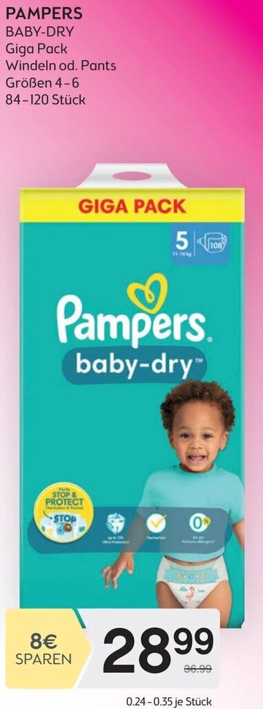 pampers sensitive chusteczki 6x56 szt