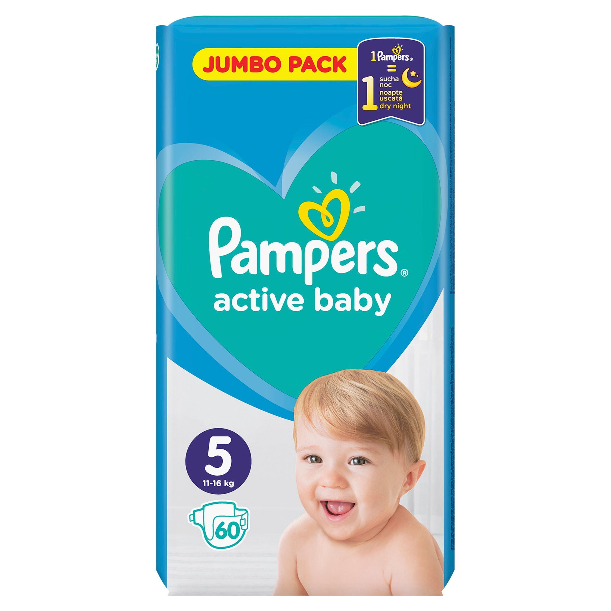 pampers 4+ active fit male paczki