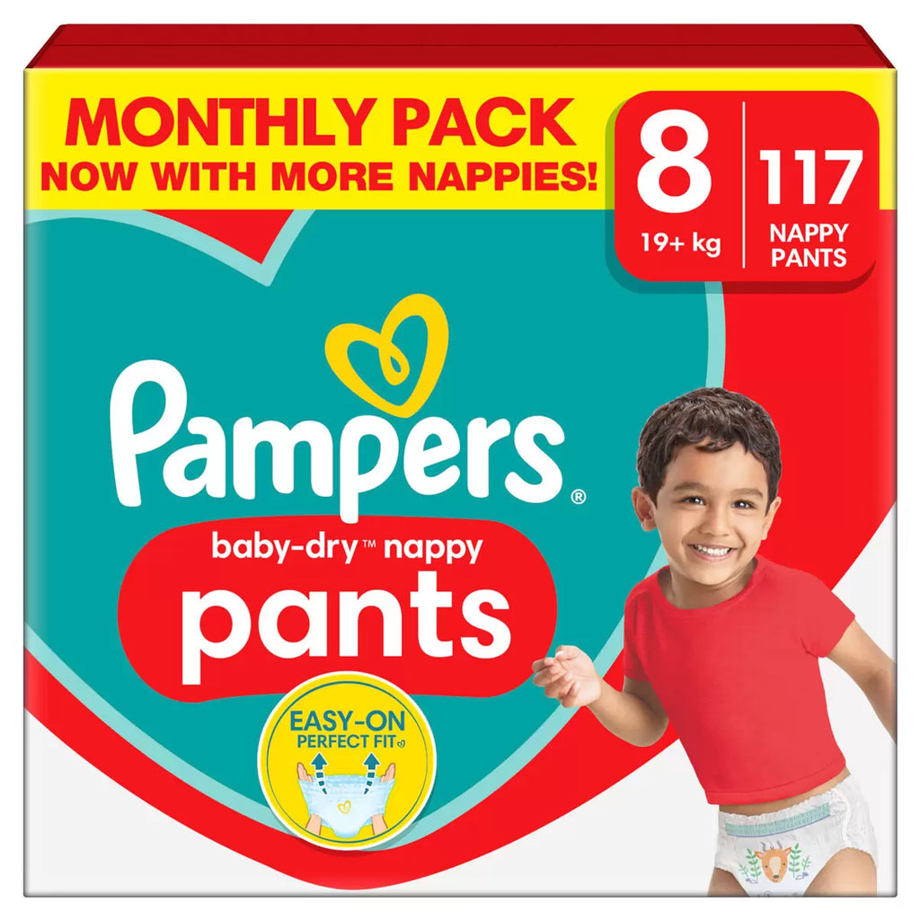 pieluchomajtki pampers pants 4 miesieczne opakowanie