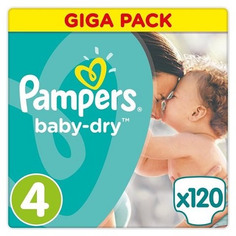 gigant pack pampers 4