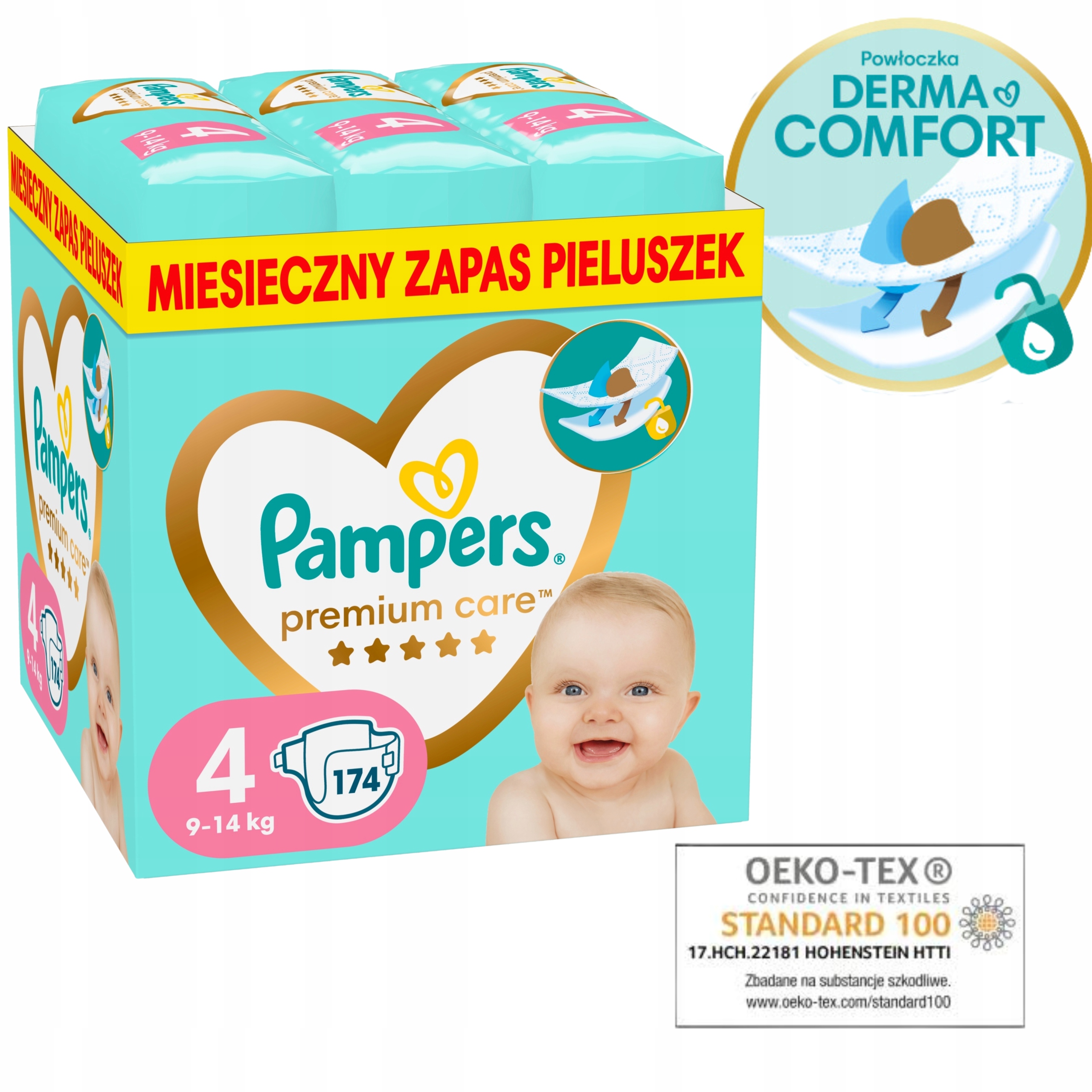 pieluchomajtki pampers active baby pants 4 cena