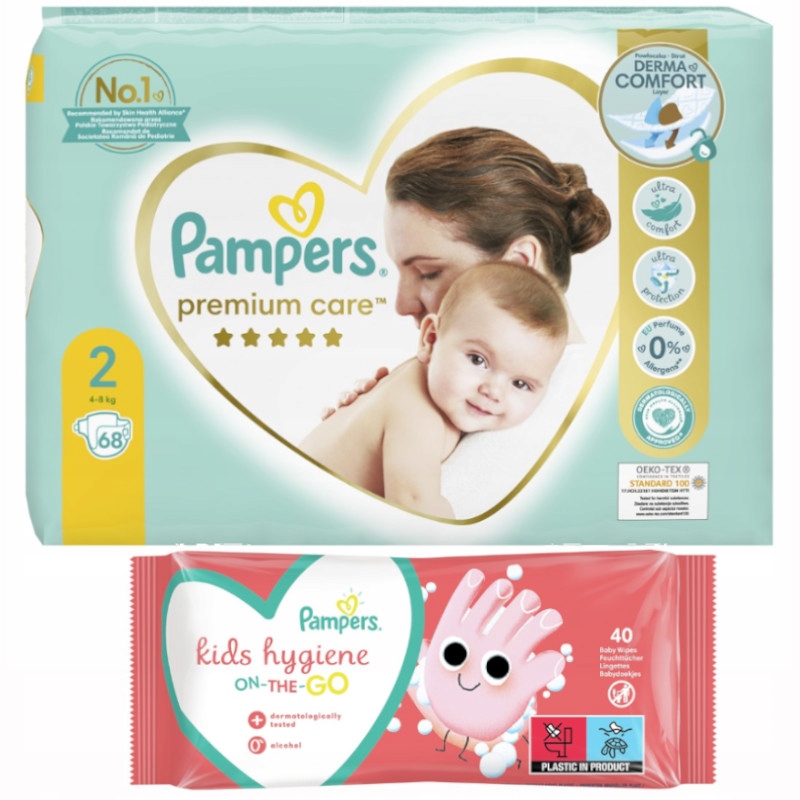 opakowania pampers 1