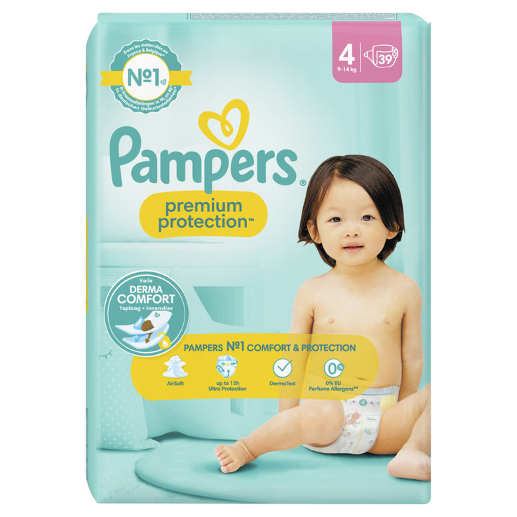 pampers niebieskie