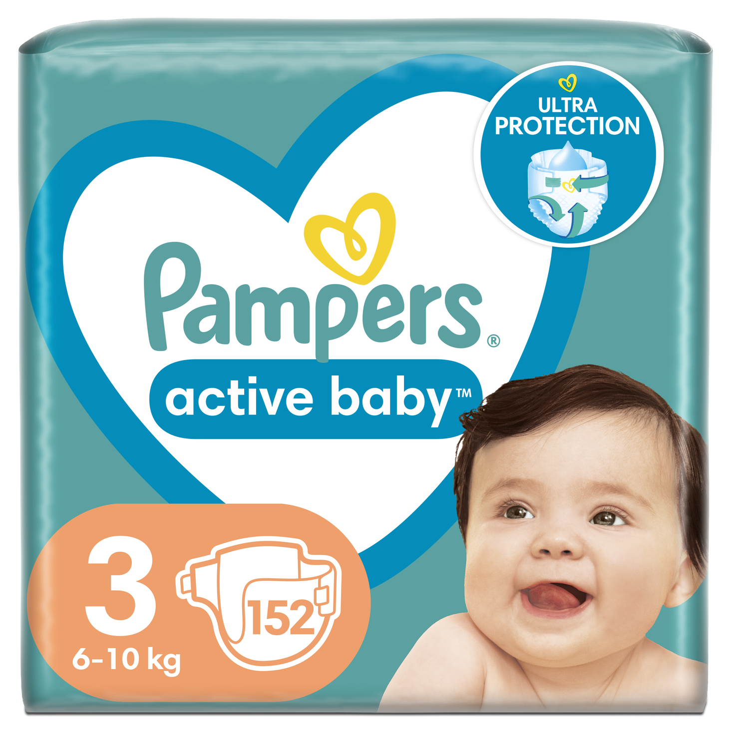 reklama pampers active baby dry