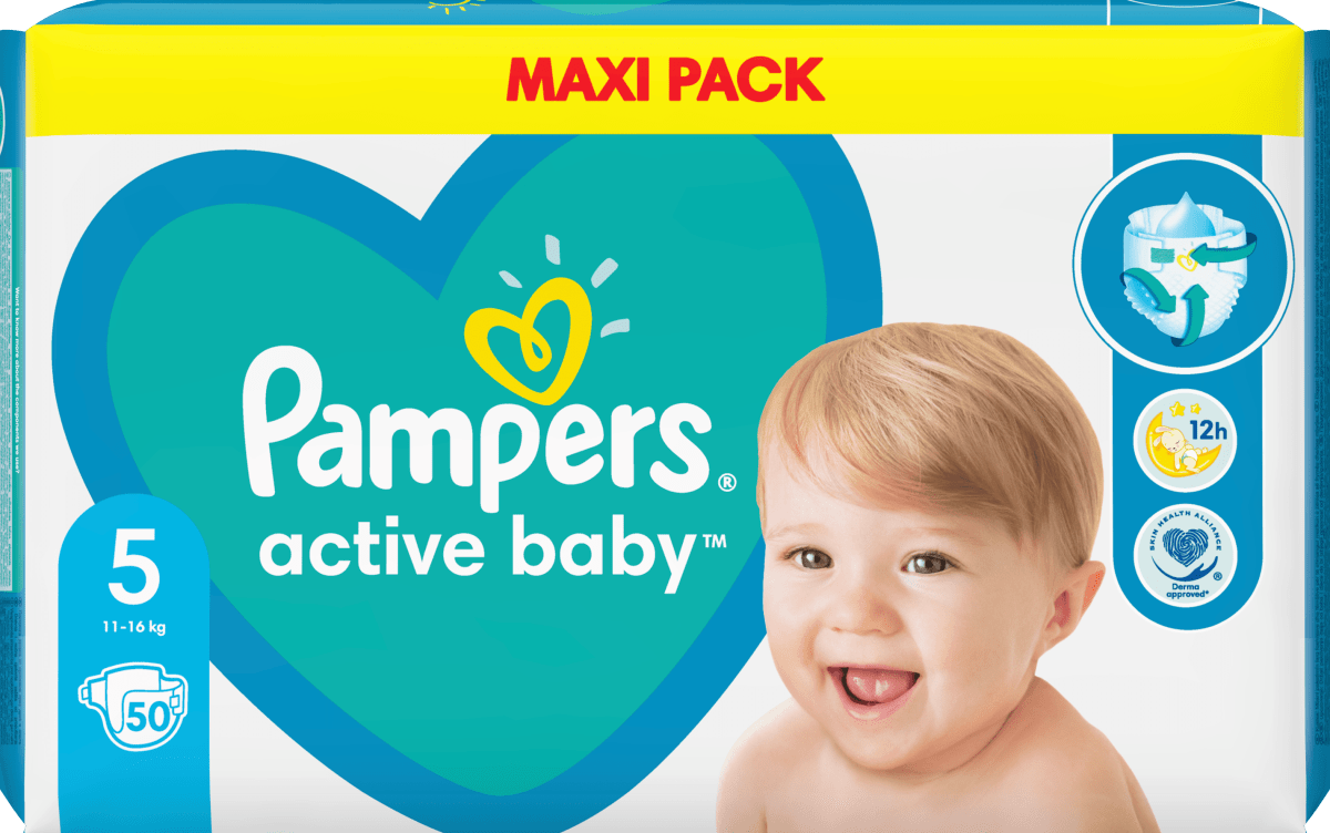 pampers 1 zielone