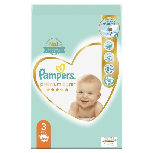 pieluchy pampers różowe i niebieskie