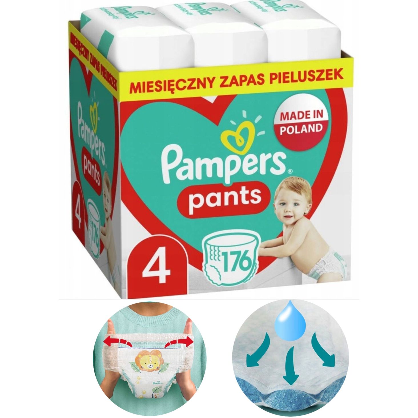 pieluchy do pływania pampers