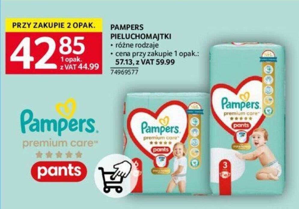 husteczki pampers natural clean