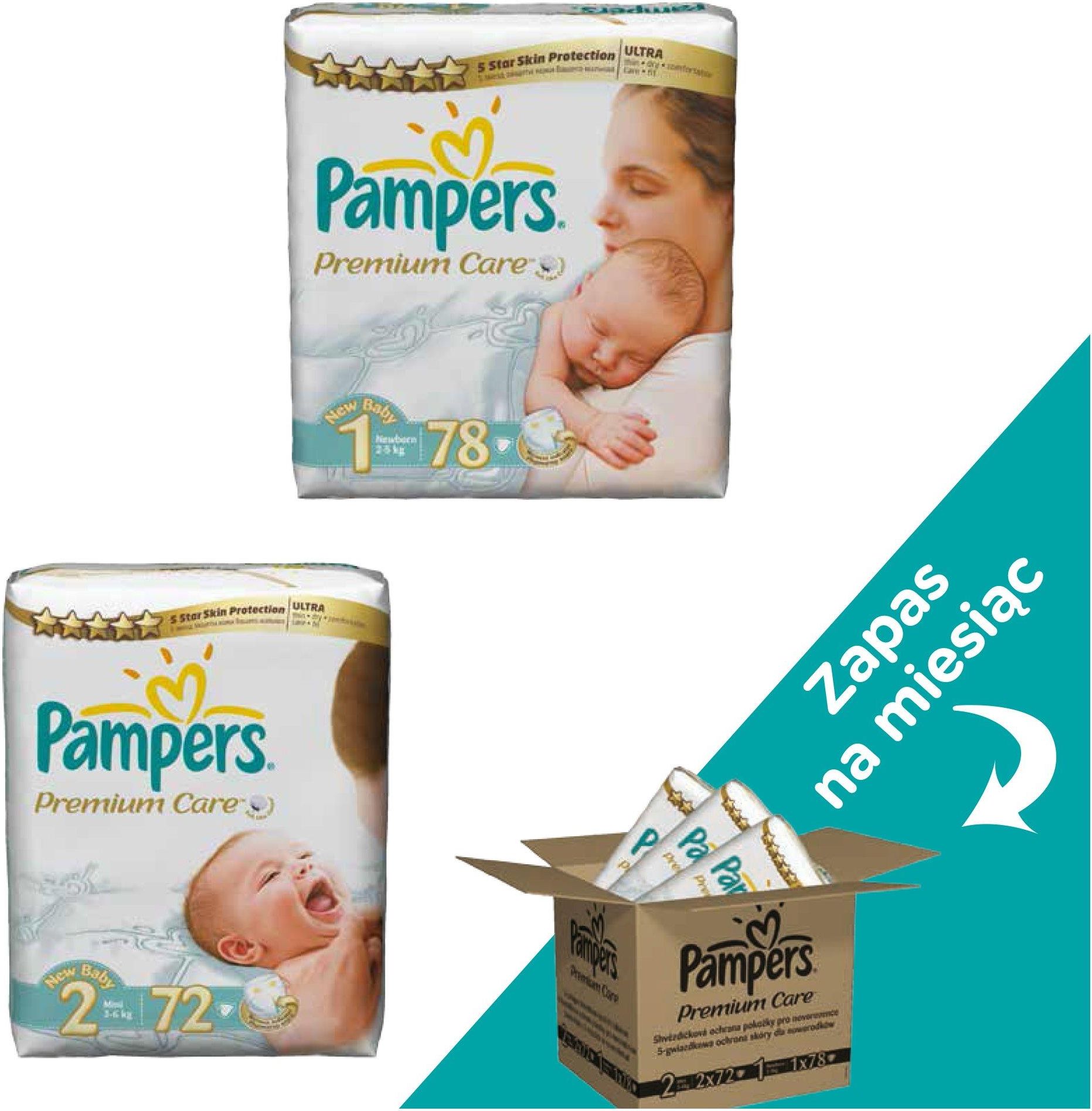 pampers dla chlopca