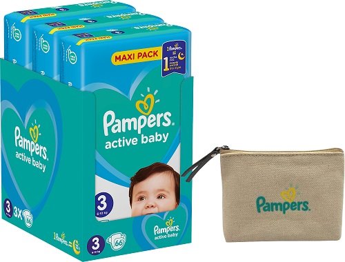 pampers baby active dry 5