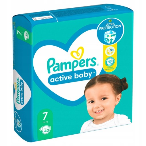 pieluszki pampers active baby-dry