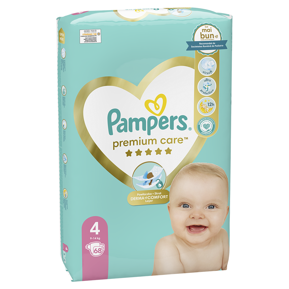 pieluchy pampers care rozmiar 3