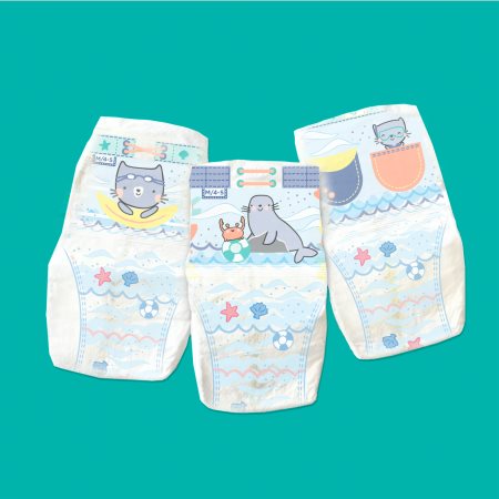 pampers active baby pieluchy 3 midi 42szt pieluszki