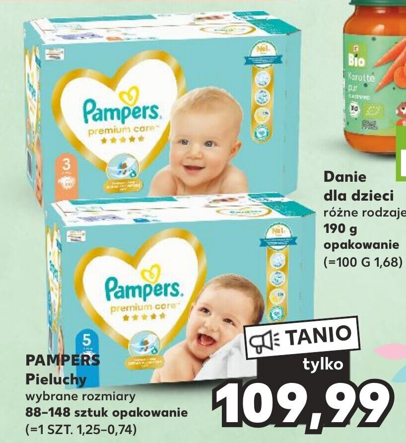 pieluchomajtki pampers 5 48 sztuk