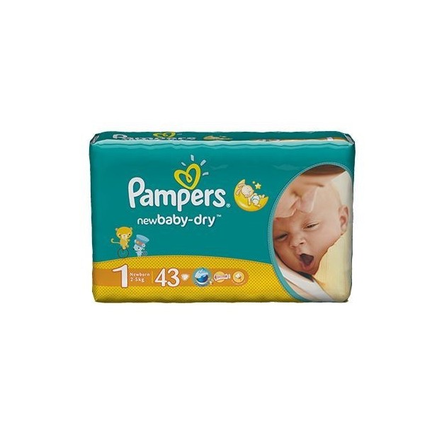 pampers chusteczki od urodzenia