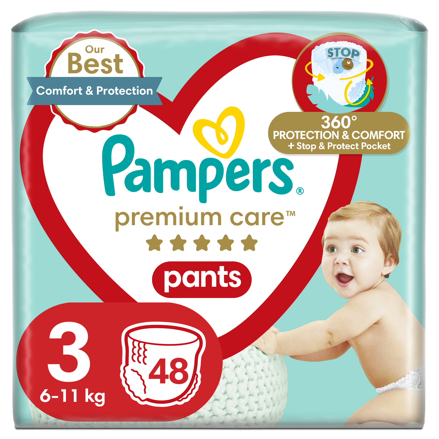 pampers premium care baby dry