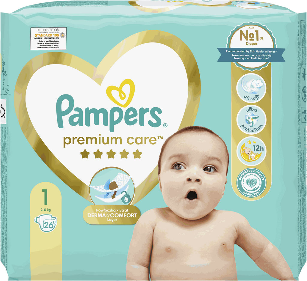 pieluchy pampers 1 rossmann