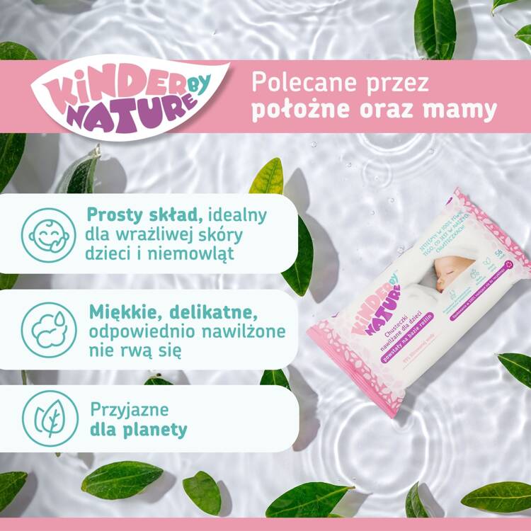 chusteczki nawilżane typu pampers