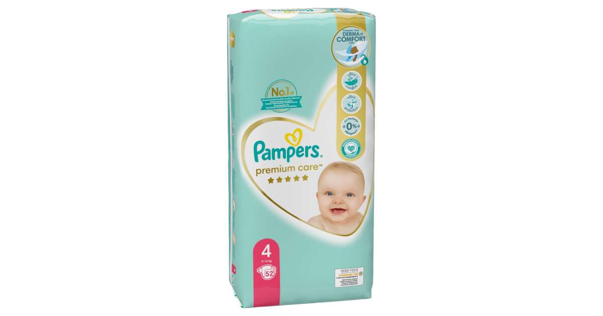 pampers pieluchy premium care 4