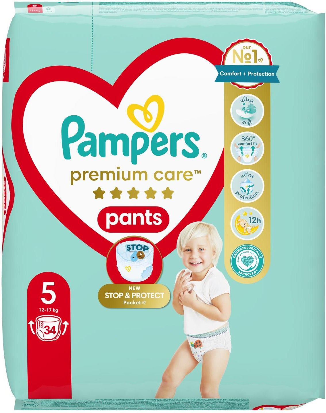 pieluchomajtki pampers 3 pasek z tylu po co