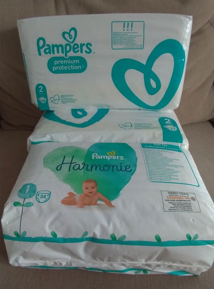 pampers pants box