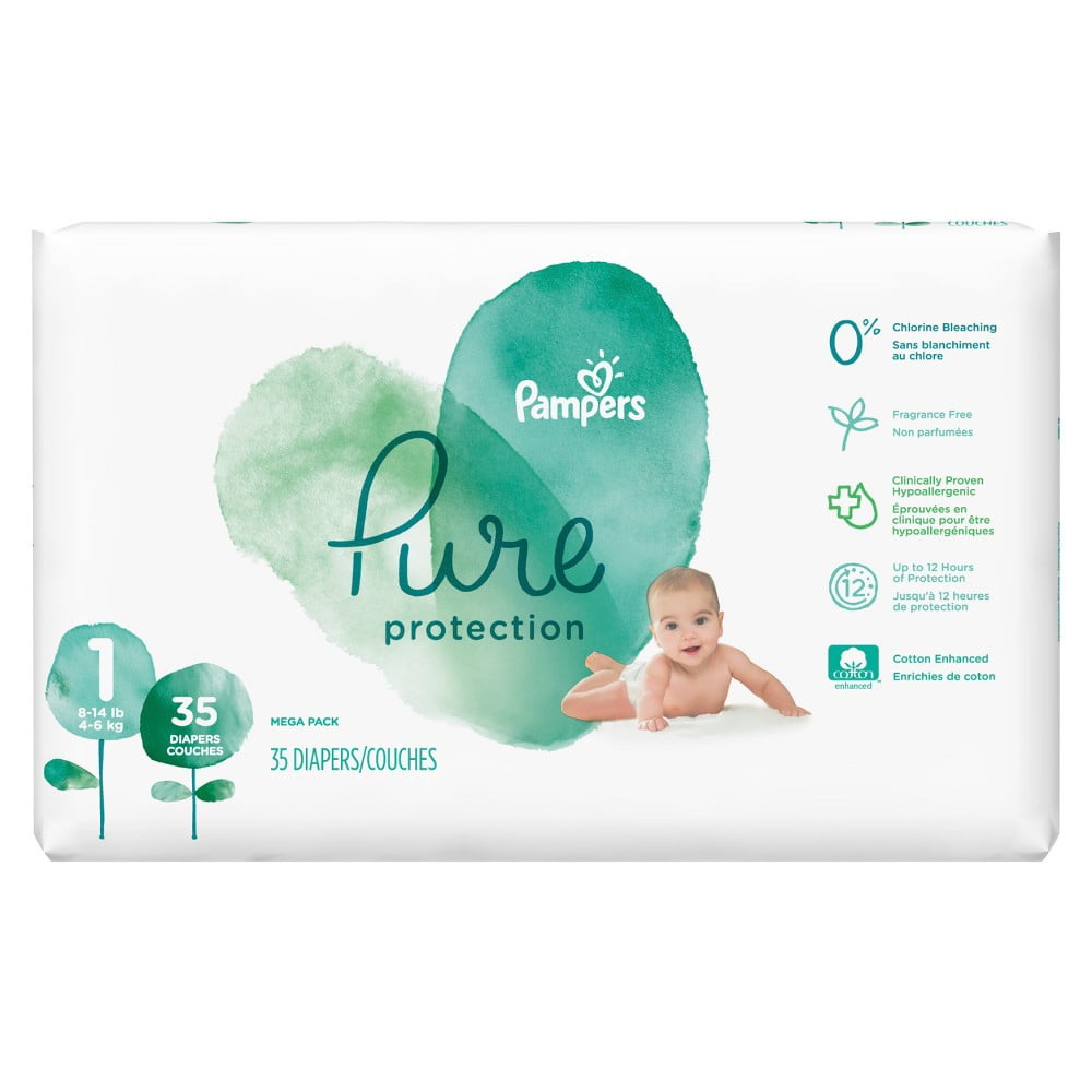 najtańsze pampers care 4