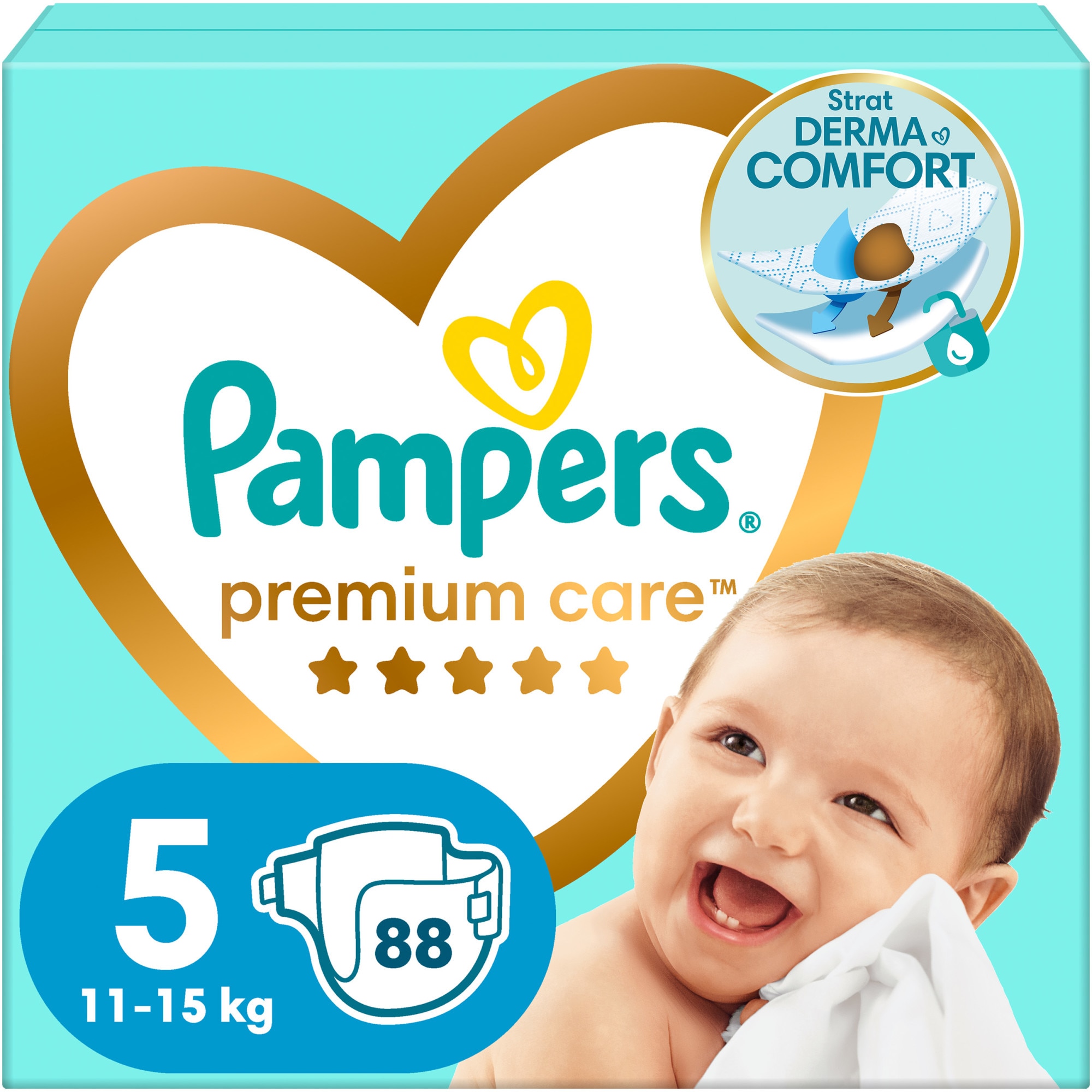 pieluch pampers 4 132 szt