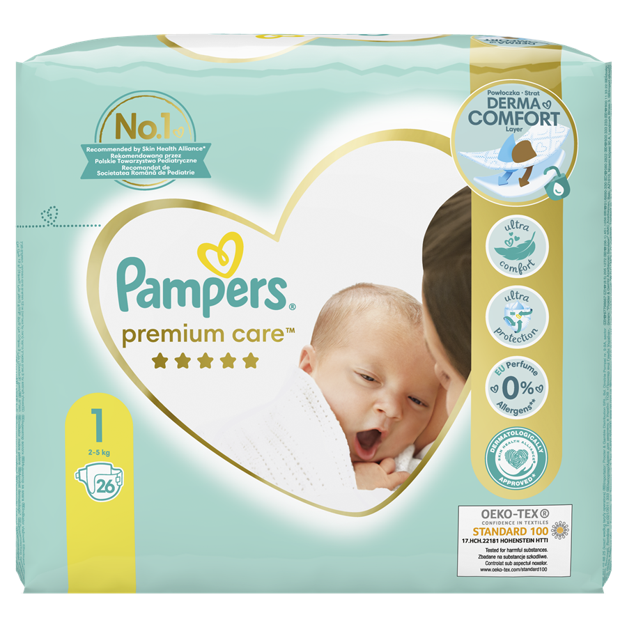 ile godzi sa chlonne pieluchy pampers