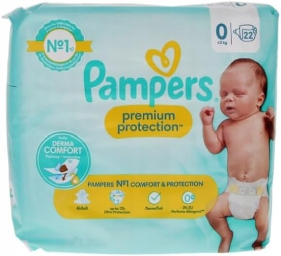 pieluchy pampers premium care 2 mini 160 szt