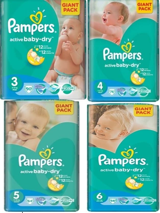 babydream 6+ vs pampers 6