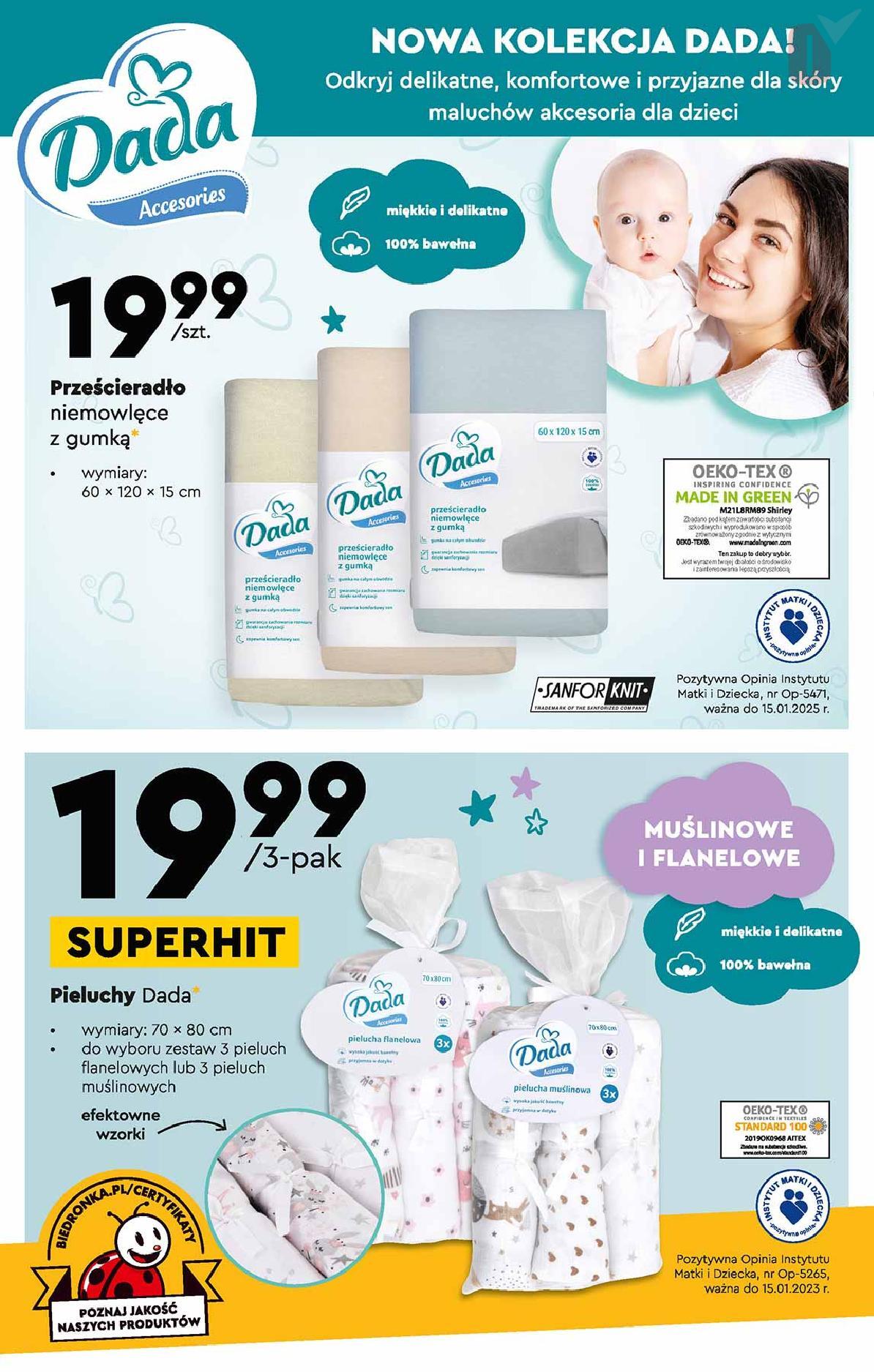 pieluchy pampers biedronka promocja